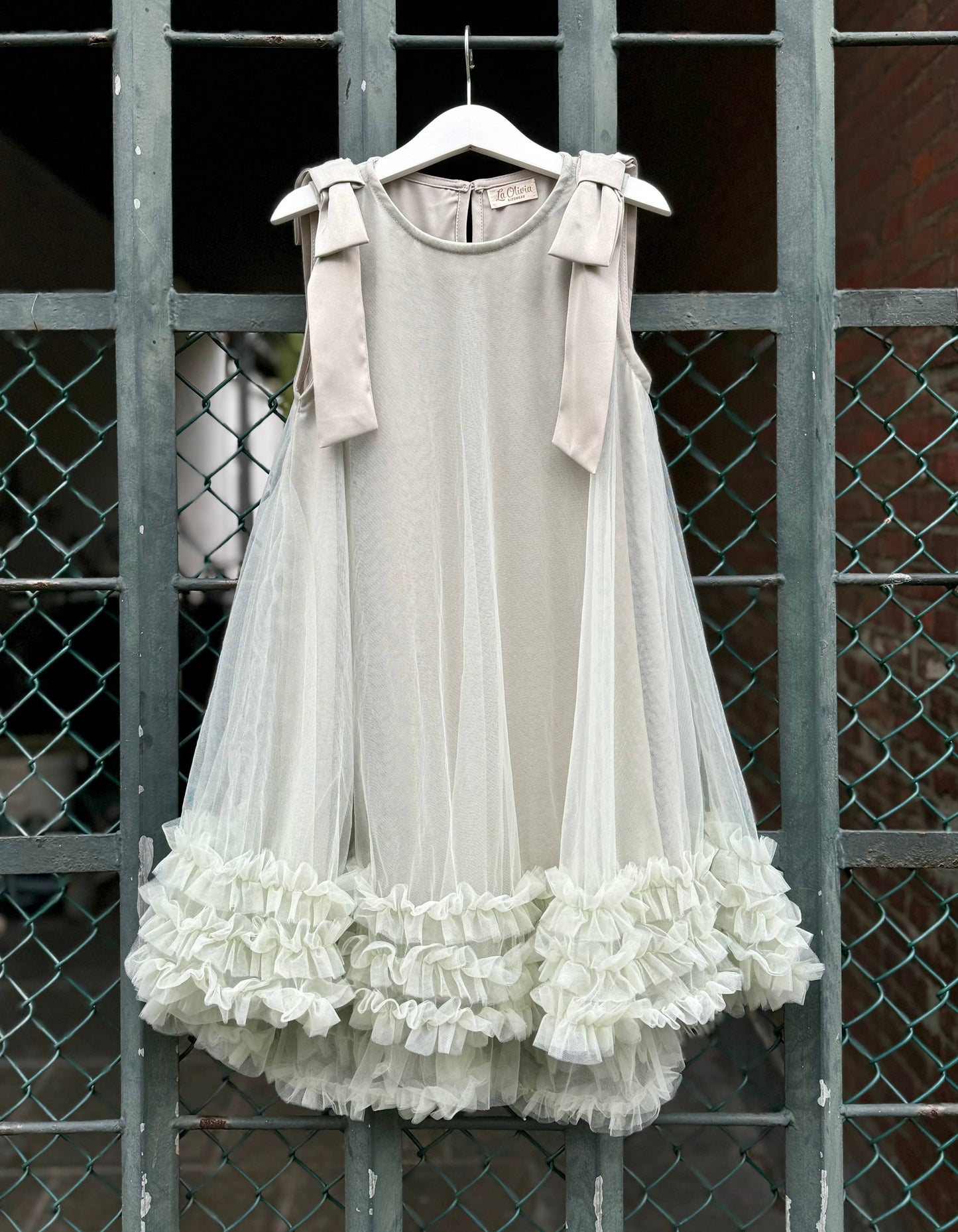 Abito in tulle Demelza: Rosa / 3-4Y