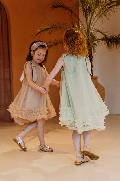 Abito in tulle Demelza: Rosa / 5-6 ANNI