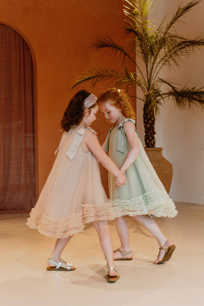 Abito in tulle Demelza: Rosa / 5-6 ANNI