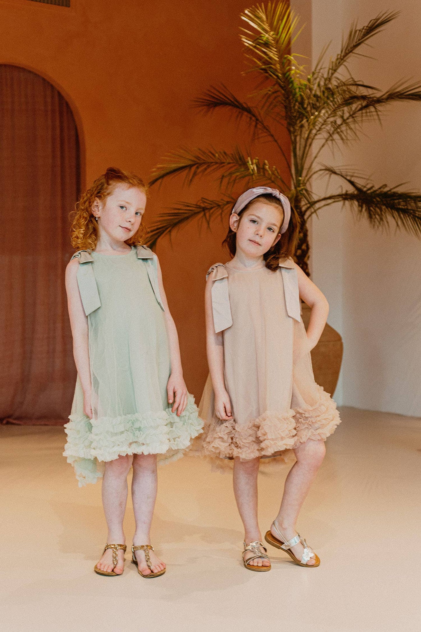 Abito in tulle Demelza: Rosa / 3-4Y