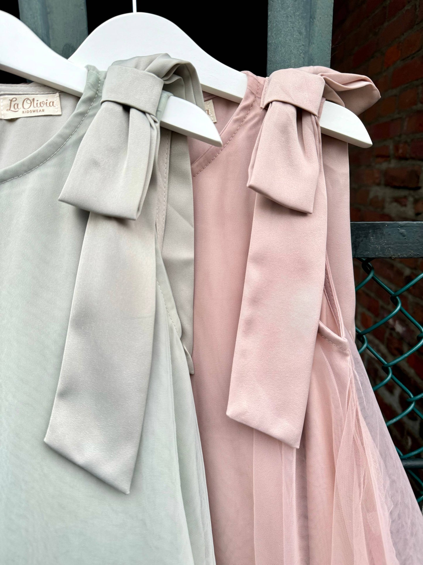 Abito in tulle Demelza: Rosa / 3-4Y
