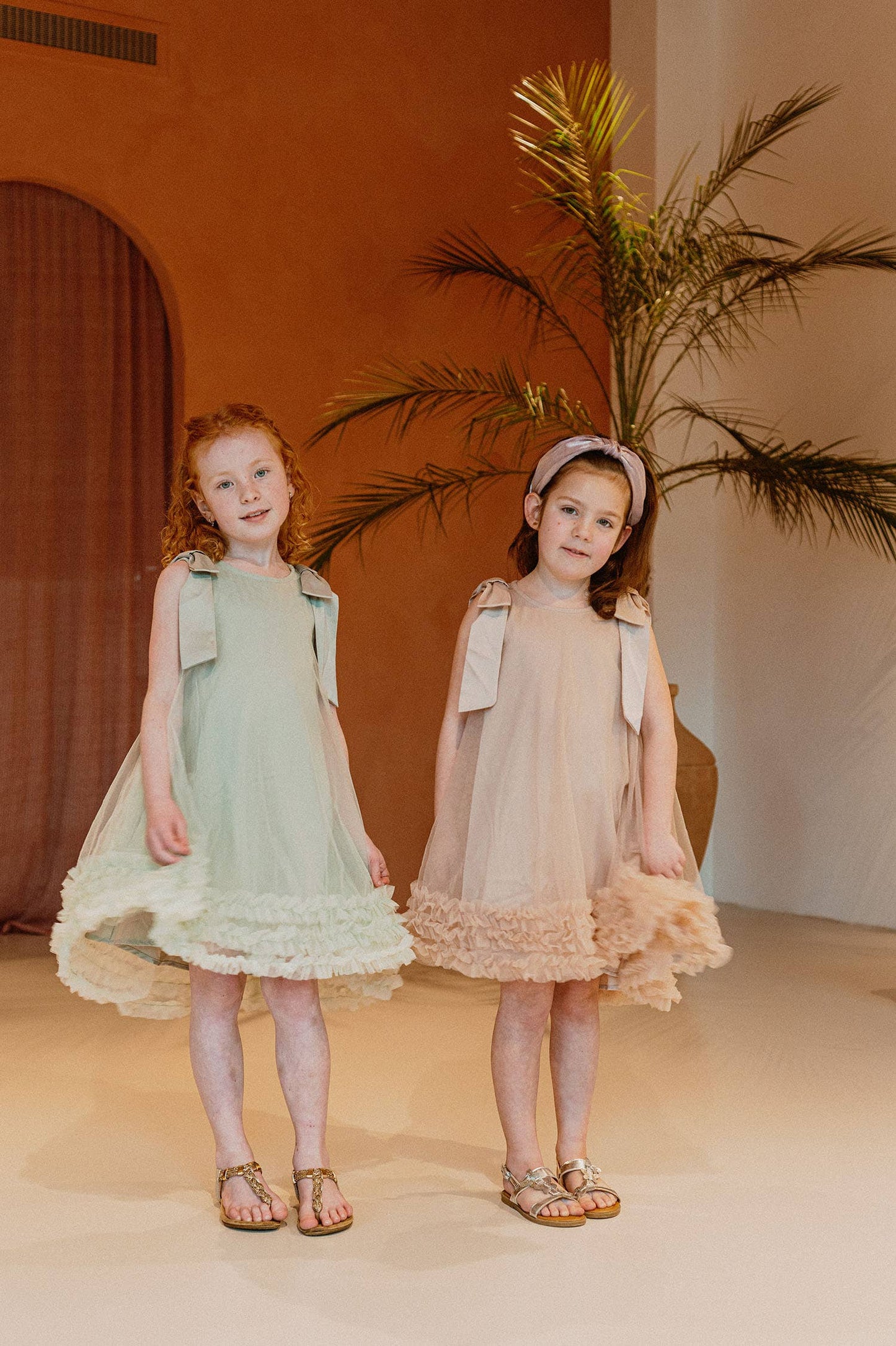Abito in tulle Demelza: Rosa / 5-6 ANNI