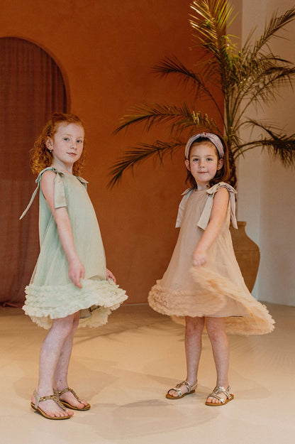 Abito in tulle Demelza: Rosa / 5-6 ANNI