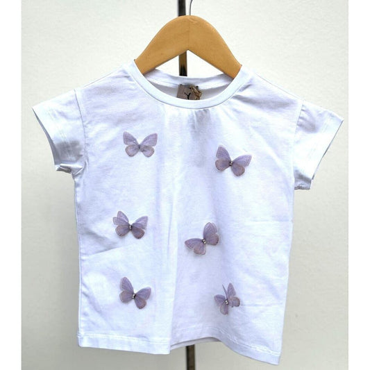 SCIMMIA DA BAGNO,SHIRT CON FARFALLE