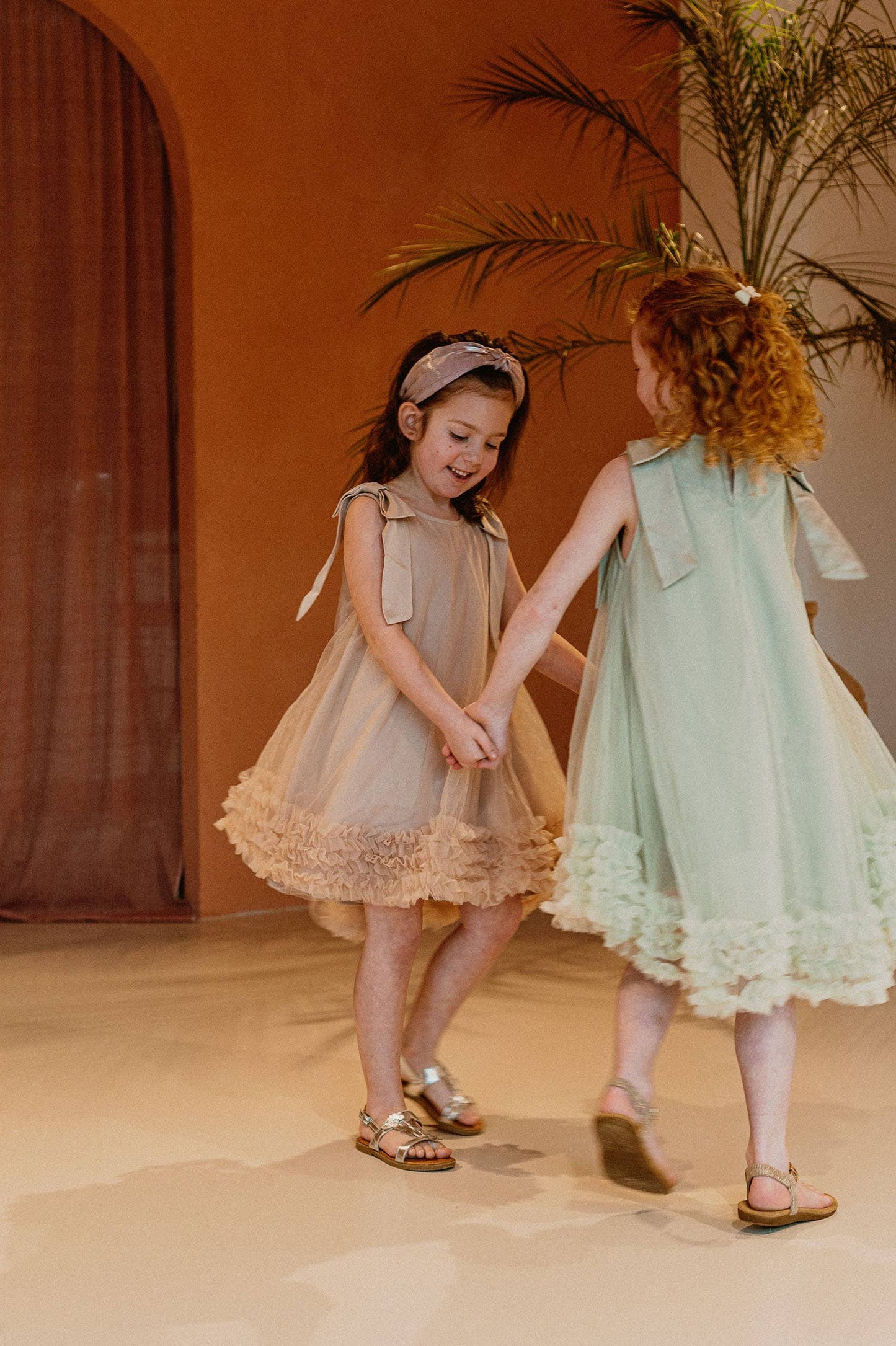 Abito in tulle Demelza: Rosa / 5-6 ANNI