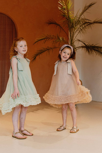 Abito in tulle Demelza: Rosa / 5-6 ANNI