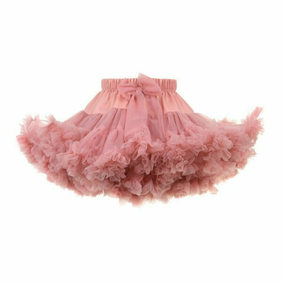 MANUFAKTURA,GONNA IN TULLE  CORAL PINK