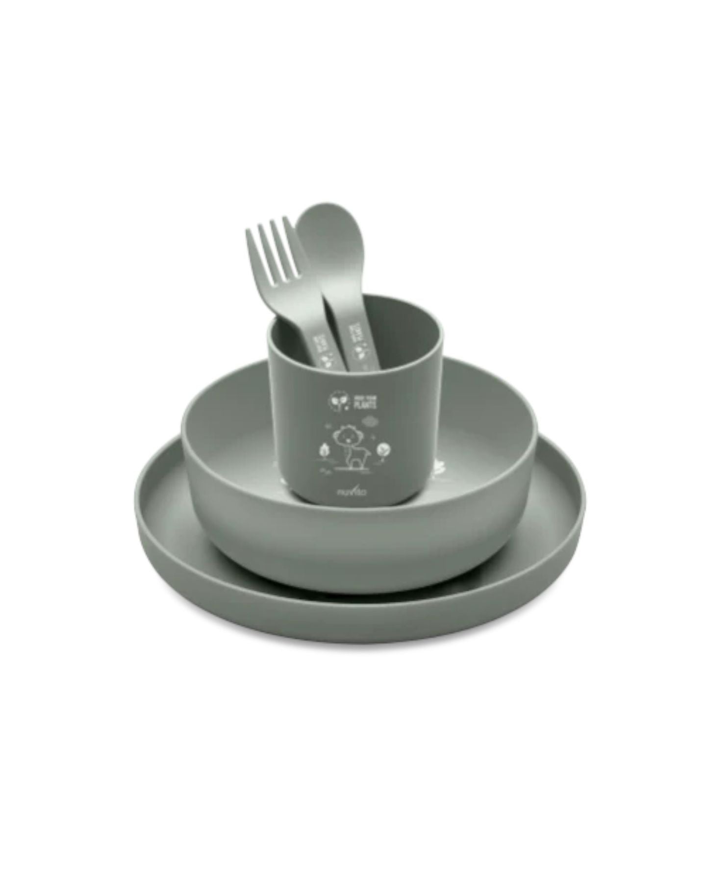 006 Set pappa grigio - Accessori - NUVITA